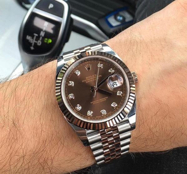 Role_x Oyster Perpetual Date Just Diamond